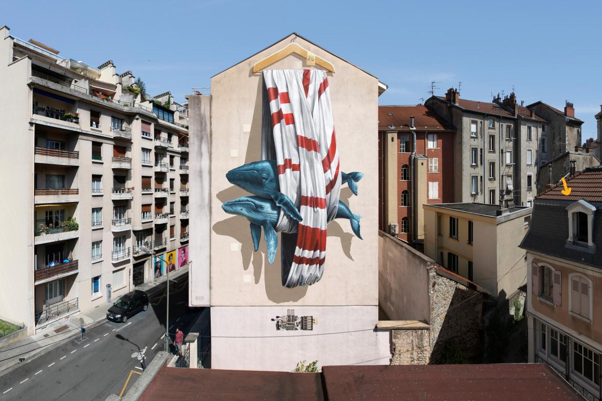 Les Baleines - Hypercentre 2 Chambres Avec Garage Et Clim - Air Conditioning Grenoble Bagian luar foto